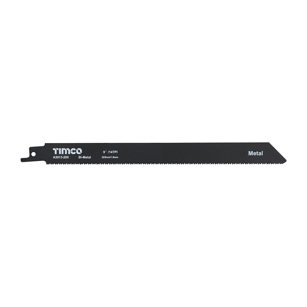 This is an image of Timco - Reciprocating Saw Blades - Metal Cutting - Bi-Metal - S1122BF S1122BF (5 Pieces Pack) A3013-200