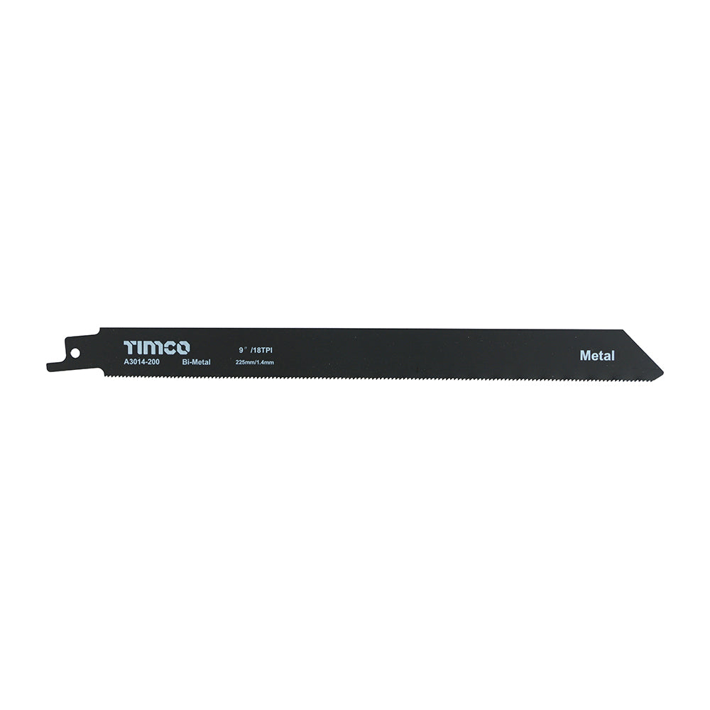 This is an image of Timco - Reciprocating Saw Blades - Metal Cutting - Bi-Metal - S1122EF S1122EF (5 Pieces Pack) A3014-200