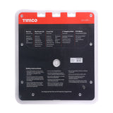 This is an image of Timco - -5Ã‚Â° Circular Saw Blade 305 x 30 x 60T (1 Each Clamshell) A3053060