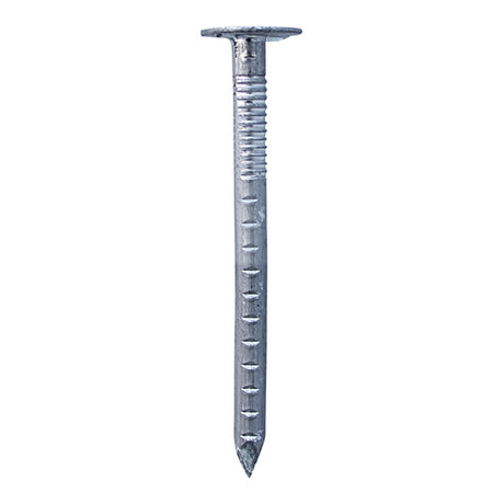 This is an image of Timco - Clout Nails - Aluminium 45 x 3.35mm (10 Kg Carton) ACN45