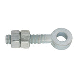 This is an image of Timco - Adjustable Gate Eyes with Nuts - Zinc M16 x 100 (1 Each Unit) AGE16100Z
