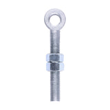 This is an image of Timco - Adjustable Gate Eye with Nuts - Hot Dipped Galvanised M19 x 150 (1 Each Unit) AGE19150GEA