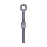 This is an image of Timco - Adjustable Gate Eye with Nuts - Hot Dipped Galvanised M22 x 200 (1 Each Unit) AGE22200GEA