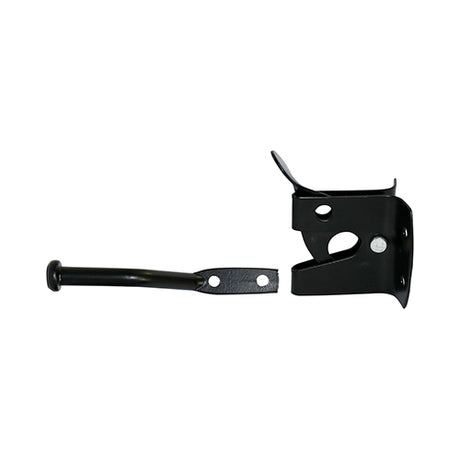 This is an image of Timco - Automatic Gate Latch - Black 2" (1 Each Plain Bag) AGLMBB
