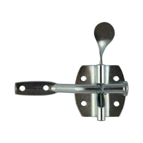 This is an image of Timco - Automatic Gate Latch - Zinc 2" (1 Each Plain Bag) AGLMZB