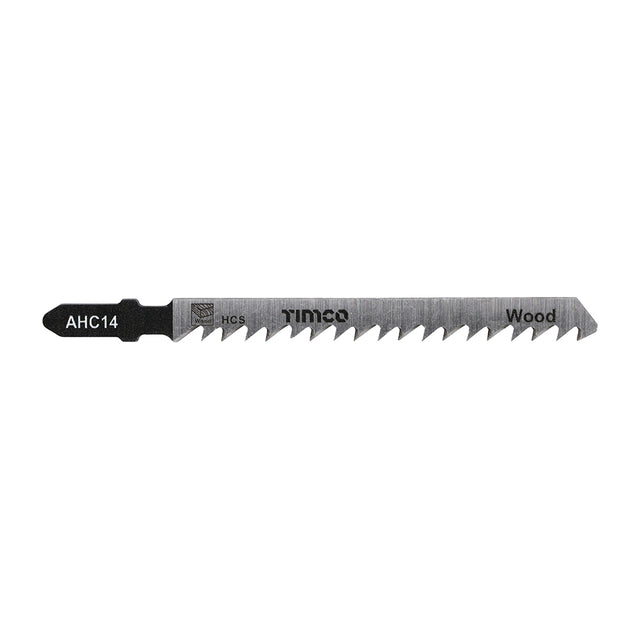 This is an image of Timco - Jigsaw Blades - Wood Cutting - HCS Blades - T101D T101D (5 Pieces Pack) AHC14