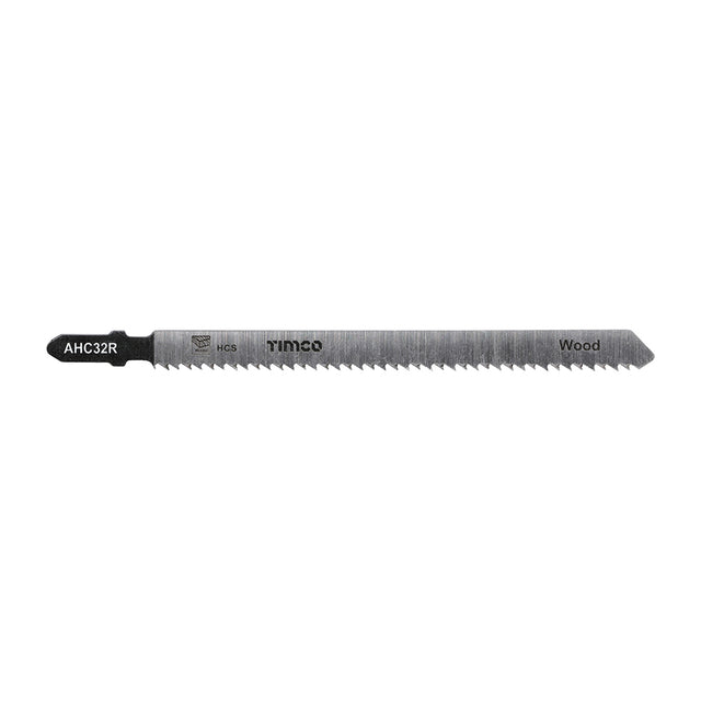 This is an image of Timco - Jigsaw Blades - Wood Cutting - HCS Blades - T101BRLong T101BRLong (5 Pieces Pack) AHC32R