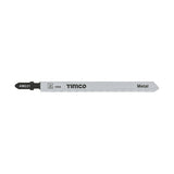 This is an image of Timco - Jigsaw Blades - Metal Cutting - HSS Blades - T318A T318A (5 Pieces Pack) AMG31