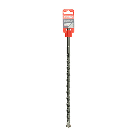 This is an image of Timco - Professional SDS Plus Hammer Bit 14.0 x 310 (1 Each Clip) AP14310