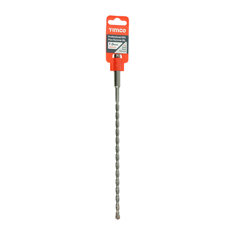 This is an image of Timco - Professional SDS Plus Hammer Bit 7.0 x 260 (1 Each Clip) AP7260