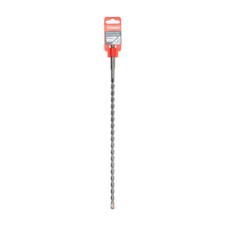 This is an image of Timco - Professional SDS Plus Hammer Bit 8.0 x 350 (1 Each Clip) AP8350