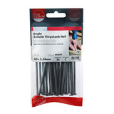 This is an image of Timco - Annular Ringshank Nails - Bright 65 x 3.35mm (30 PCS TIMpac) BAR65P