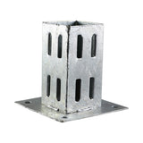 This is an image of Timco - Bolt Down Shoe - Quick Fit - Hot Dipped Galvanised 100mm BDQ100G