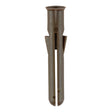 This is an image of Timco - Premium Plastic Plugs - Brown 42mm - (600 PCS Tub) BPLUGPREMT