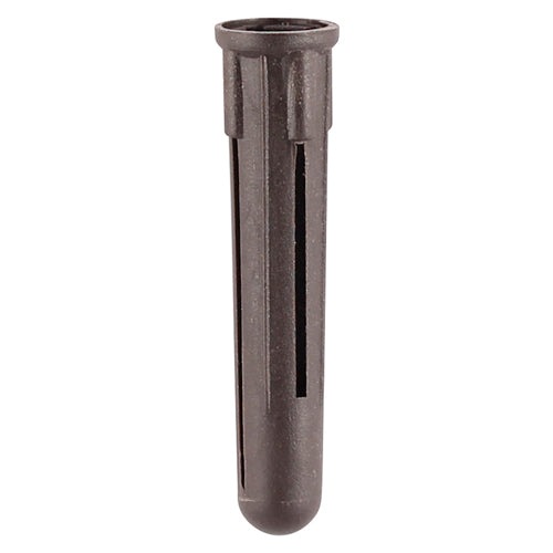 This is an image of Timco - Plastic Plugs - Brown 36mm - (20 PCS TIMpac) BPLUGP