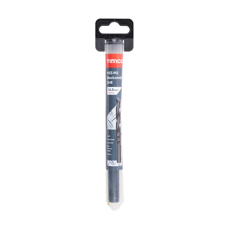 This is an image of Timco - HSS-M Blacksmith Drill Bit 14.5mm (1 Each Tube) BSD145