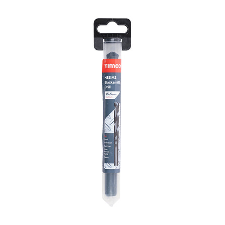 This is an image of Timco - HSS-M Blacksmith Drill Bit 15.5mm (1 Each Tube) BSD155