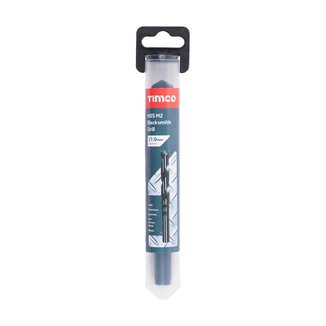 This is an image of Timco - HSS-M Blacksmith Drill Bit 17.0mm (1 Each Tube) BSD17