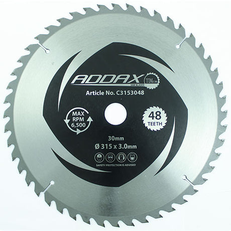 This is an image of Timco - Circular Saw Blade - Trimming/Crosscut - Medium/Fine 260 x 30 x 60T (1 Each Clamshell) C2603060