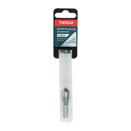 This is an image of Timco - De-Burring Countersink 5-10mm (1 Each Tube) CS510