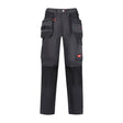 This is an image of Timco - Craftsman Trousers - Grey/Black W32 L32 (1 Each Bag) CTGBK3232