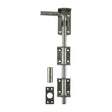 This is an image of Timco - Garage Drop Down Bolt - Hot Dipped Galvanised 12" (1 Each TIMbag) DDB12GP