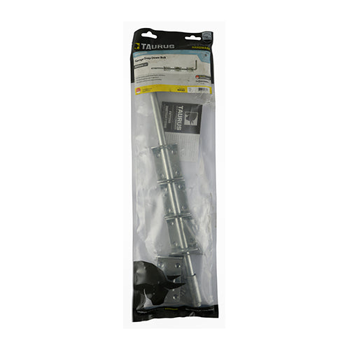 This is an image of Timco - Garage Drop Down Bolt - Hot Dipped Galvanised 18" (1 Each TIMbag) DDB18GP