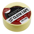This is an image of Timco - Double Sided Cloth Tape - White 25m x 50mm (1 Each Roll) PCSDSCT