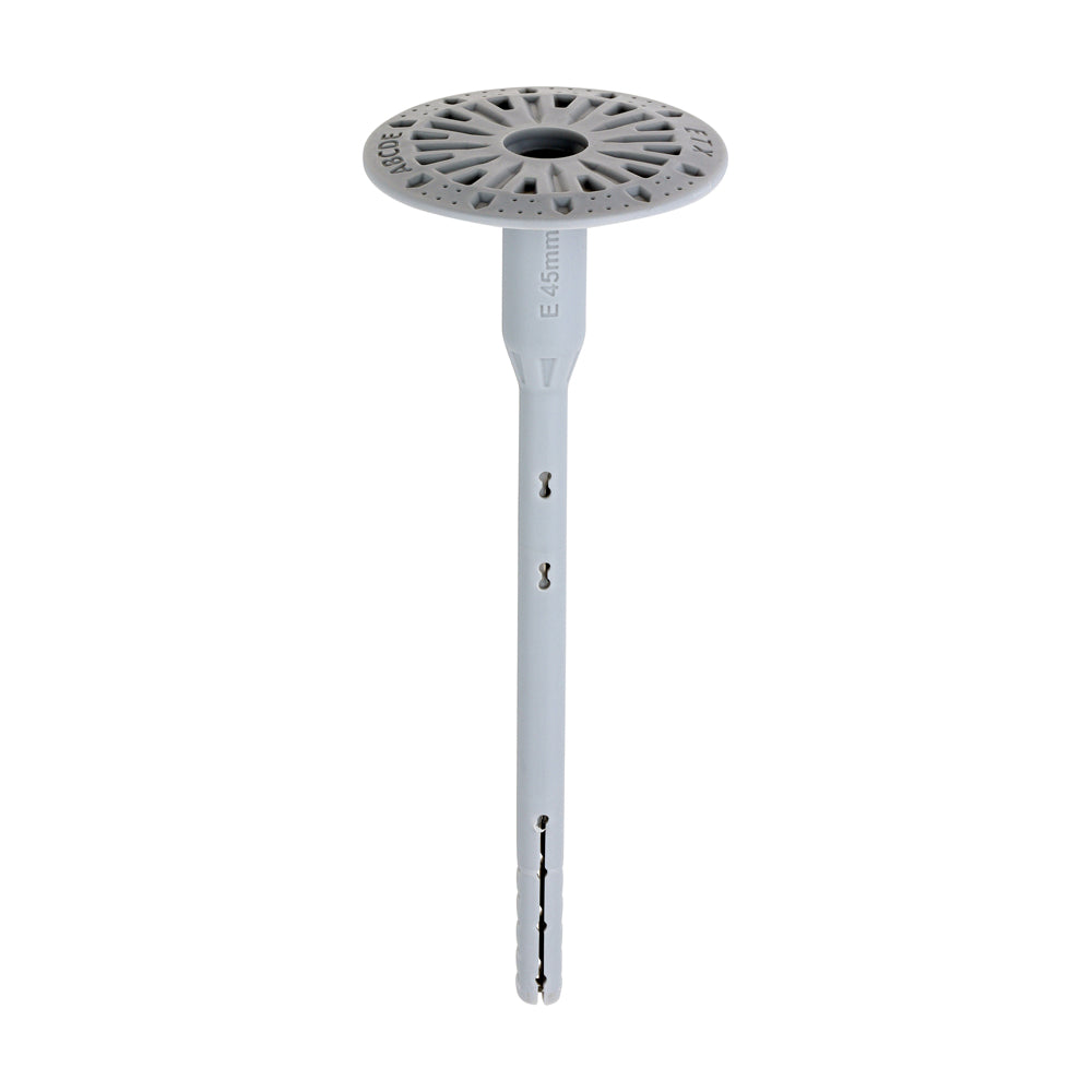 This is an image of Timco - Ziel-Plast ETX-M Insulation Fixings 8.0 x 155mm - (100 PCS Box) EM155