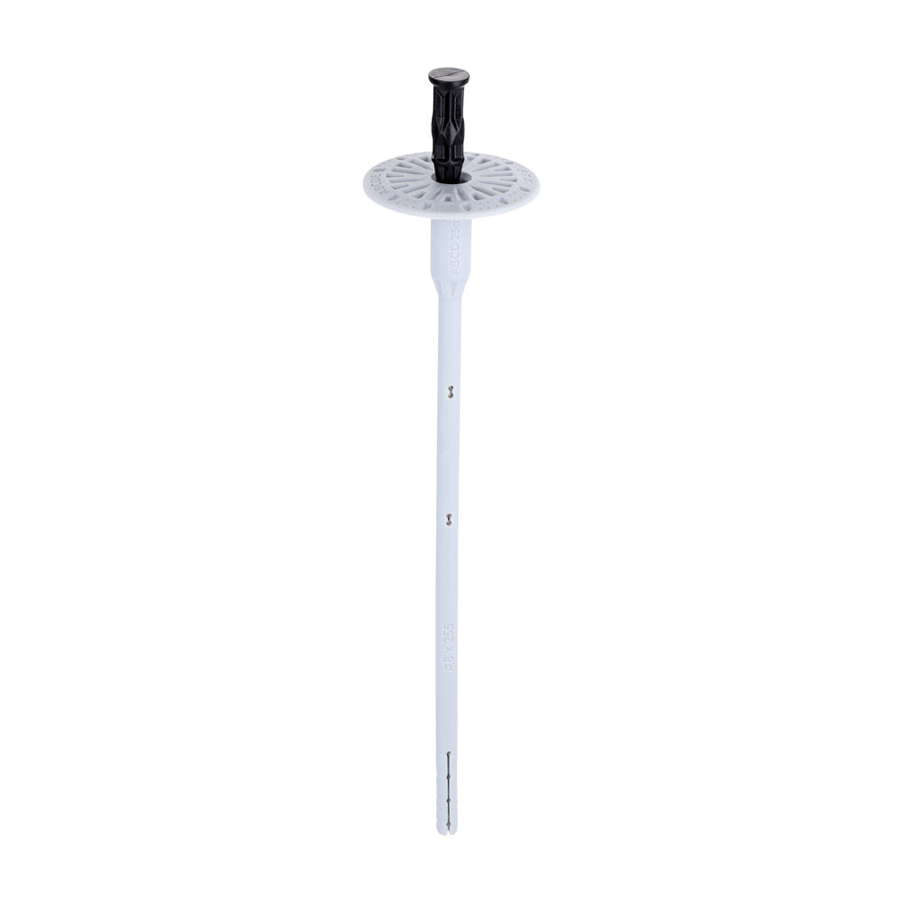 This is an image of Timco - Ziel-Plast ETX-M Insulation Fixings 8.0 x 255mm - (100 PCS Box) EM255