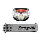 This is an image of Timco - EnergizerÃ‚Â® LED Vision HD+ Focus Headlamp - 400 Lumen Grey / 400 Lumen (1 Each Backing Card) ENR412802