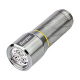 This is an image of Timco - EnergizerÃ‚Â® LED Vision HD Metal Handheld Torch - 270 Lumen 270 Lumen (1 Each Backing Card) ENR419580