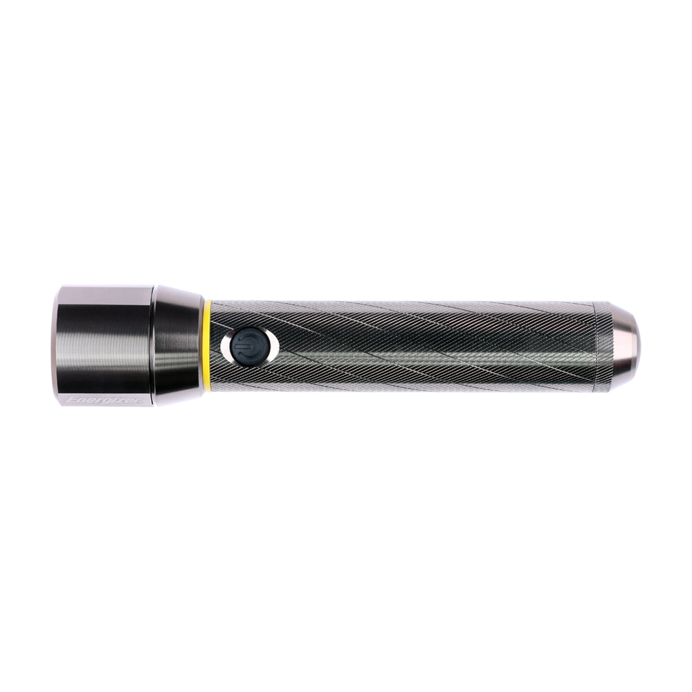 This is an image of Timco - EnergizerÃ‚Â® LED Vision HD Metal Handheld Torch - 1500 Lumen 1500 Lumen (1 Each Backing Card) ENR419597