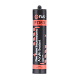 This is an image of Timco - Fire Door Intumescent Acrylic Sealant - White 310ml PCSFAWHITE