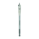 This is an image of Timco - Flat Wood Bit 12.0 x 152 (1 Each Blister Pack) FB12