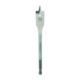 This is an image of Timco - Flat Wood Bit 19.0 x 152 (1 Each Blister Pack) FB19