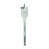 This is an image of Timco - Flat Wood Bit 26.0 x 152 (1 Each Blister Pack) FB26