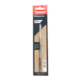 This is an image of Timco - Flat Wood Bit 6.0 x 152 (1 Each Blister Pack) FB6