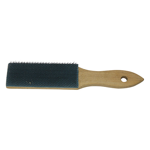 This is an image of Timco - File Cleaning Brush 110 x 40 Rows (1 Each Unit) FCB