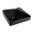 This is an image of Timco - Fence Post Cap - Epoxy Black 50mm FPC50B