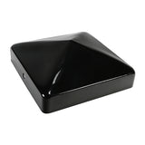 This is an image of Timco - Fence Post Cap - Epoxy Black 75mm FPC75B