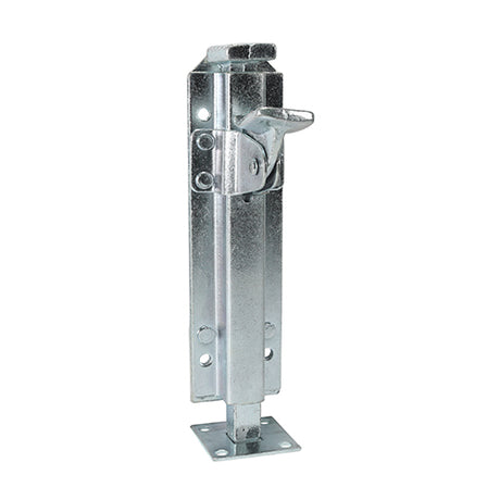 This is an image of Timco - Foot Bolt - Zinc 8" (1 Each Plain Bag) GFB8ZB