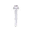 This is an image of Timco - Metal Construction Heavy Section Screws - Hex - Self-Drilling - Exterior - Silver Organic 5.5 x 38mm - (100 PCS Box) H38B