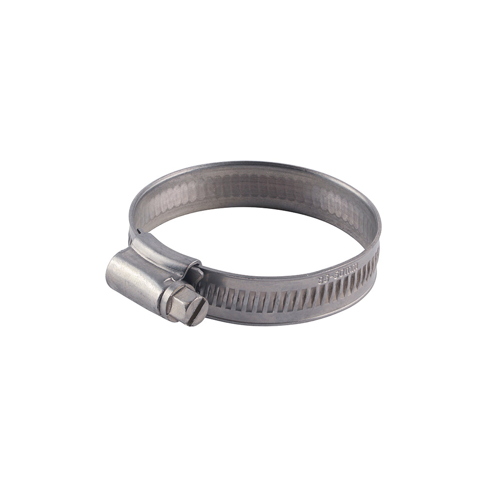 This is an image of Timco - Hose Clips - Stainless Steel 35 - 50mm - (10 PCS Bag) HC3550SS
