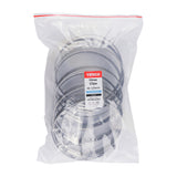This is an image of Timco - Hose Clips - Stainless Steel 90 - 120mm - (10 PCS Bag) HC90120SS