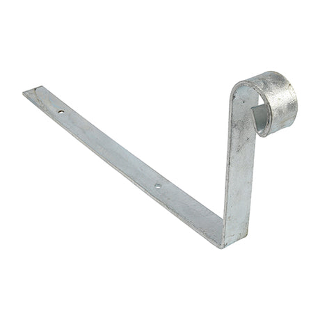 This is an image of Timco - Hip Iron - Hot Dipped Galvanised 300 x 3mm HI3003
