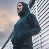 This is an image of Timco - Hoodie - Green Medium (1 Each Bag) HOODIEGM