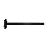 This is an image of Timco - Pair of Heavy Reversible Hinges - Black 1050mm (1 Pairs Plain Bag) HRH1050B
