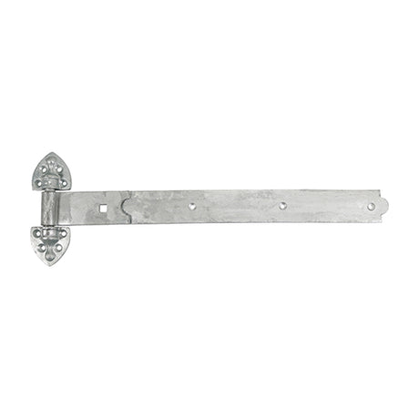 This is an image of Timco - Pair of Heavy Reversible Hinges - Hot Dipped Galvanised 600mm (1 Pairs Plain Bag) HRH600G