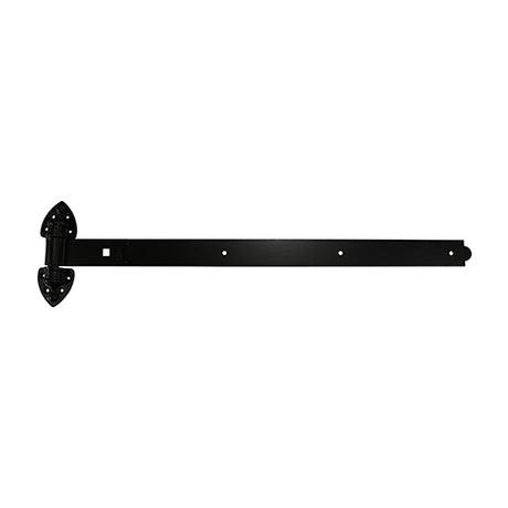 This is an image of Timco - Pair of Heavy Reversible Hinges - Black 900mm (1 Pairs Plain Bag) HRH900B